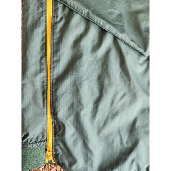Green Bay Packers lightweight 1/4 zip jacket windbreaker size medium - Picture 2 of 8